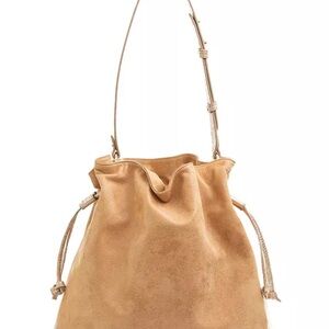 Brahmin tan Rosario leather Harlow bag